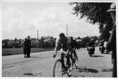 Cykeltävling på kullersten, 1930-tal