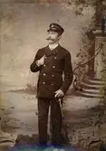 Postiljon Anton Nilsson, 1900 ca