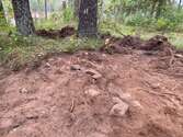 Stensättning påträffad vid arkeologisk utredning i Råslätt, Jönköpings socken och kommun