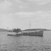 Fartyget Caddy på Älven

