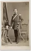 Kabinettsfotografi - greve Wrangel