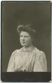 Kabinettsfotografi - Ingrid Frisk, Stockholm 1908