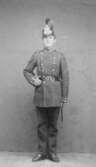 Vice korpral Welander i uniform, efter 1887