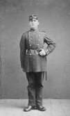 Korpral Welander i uniform, efter 1887