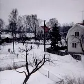 Del av villaområdet Rynninge, 1968