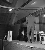 Uppträdande i Idrottshuset, 1960-tal