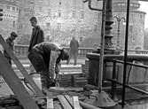 Markarbeten vid Storbron, 1964