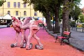 Installationen Flamingos, 2015-09-06