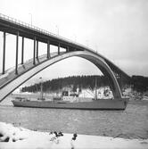 Fartyget Irene vid Sandöbron
