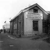 Tomt nr 6, vid Köpmangatan.