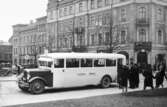 Buss på Stortorget, 1930