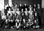 Klass 4d på Vasaskolan, 1950