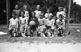 Barn vid KFUM:s dagkoloni för pojkar, 1949-1950
