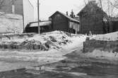 Gård vid Näbbgränd på gamla söder, 1958