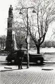 Karl XIV Johan staty i Centralparken, 1958