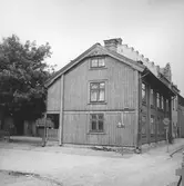 Nordvästra hörnet Änggatan - Drottninggatan, 1957