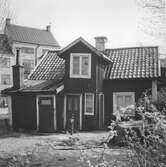 Trähus på Borgmästargatan 1, 1957