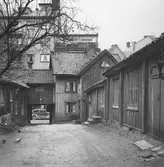 Portgång mot Gamla gatan 17, 1955