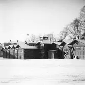 Gamla saluhallen på hamnplan, 1952