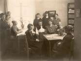 Lärarkollegiet på Fernanderska skolan, 1922