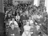 Skolavslutning i Knarsta skola, Stora Mellösa, 1961-06-15