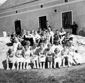 Skolklass i Knarsta skola, Stora Mellösa, 1961-06-15