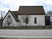 Exteriör Lannaskede gamla kyrka, Lannaskede socken, Vetlanda kommun.