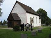 Exteriör Lannaskede gamla kyrka, Lannaskede socken, Vetlanda kommun.