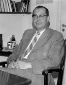 Nils Svanberg, överläkare på kvinnokliniken, Falköpings lasarett.