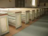 Interiör: Linderås kyrka i Tranås kommun.