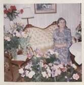 70-årsuppvaktning i hemmet för Selma Johansson, född 1891 Backen, 