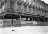 Byggarbetsplats, 1940