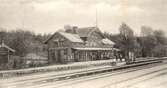 Svartå järnvägsstation, ca 1900