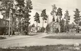 Vägskälet vid Konsum i Svartå, 1950-tal