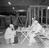 Lunchrast på Fönsterfabriken, 1965