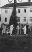 Midsommarfirande vid Svartå herrgård, 1920-tal