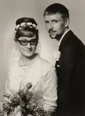 Brudparet Karlsson - Wallin, 1965