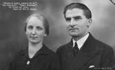 Missionärerna Signe Hanson och Nils H. Hanson i Indien, 1930-tal