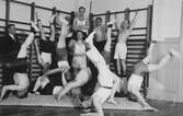 Gymnastiktrupp, 1940-tal