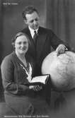 Indienmissionärerna Ella Carlsson och Carl Nordén, 1930-tal