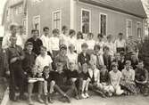 Skolklass på Hagaby skola, 1960-tal
