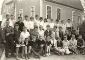 Skolklass på Hagaby skola, 1960-tal