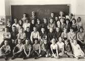 Klass 4 på Hagaby skola, 1960