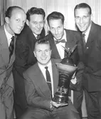 CV fotbollspelare med Örebro Kurirens vandringspris, 1958