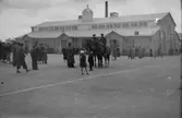 Kaserngården på Örebro Regemente, 1940-tal