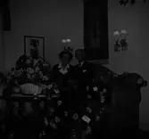 Födelsedagsfirande. Troligen 50 - 60 talet.