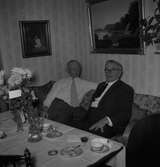 August Uhlin och Verner Lindberg. Båda medlemmar i Bollsta manskör. Båda arbetade vid Bollsta sågverk. På 40-talet och i början 50 var August Uhlin ansvarig för sågverkets hyvleri