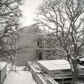 Ny tillbyggnad vid lasarettet.