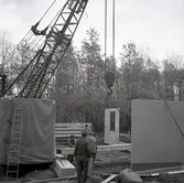 Husbygge vid Borgholms lasarett.