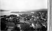 Panorama från kyrktornet, cirka 1900.